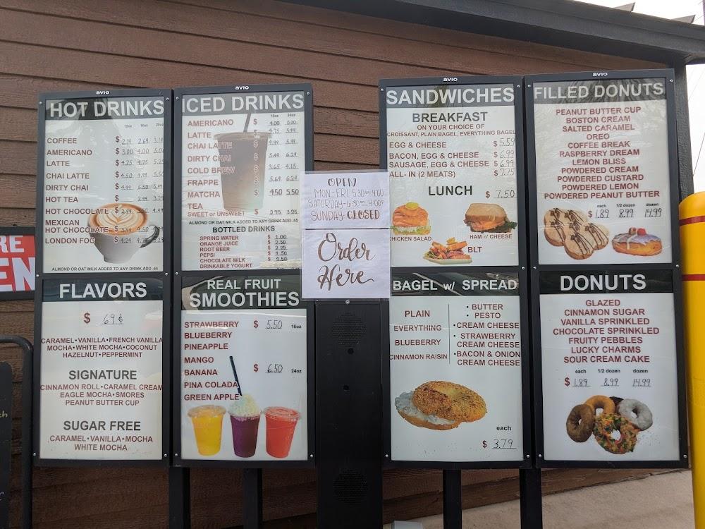 Eagles Wind Coffee House Menu image 3